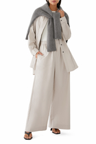 Oversize Pintuck Shirt