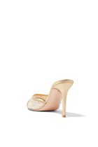 Elle Organza 80 Suede Mules
