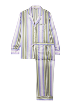 Lila Abalone Turquoise Floral Pyjamas