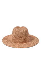 Logo-Appliqué Fedora Hat