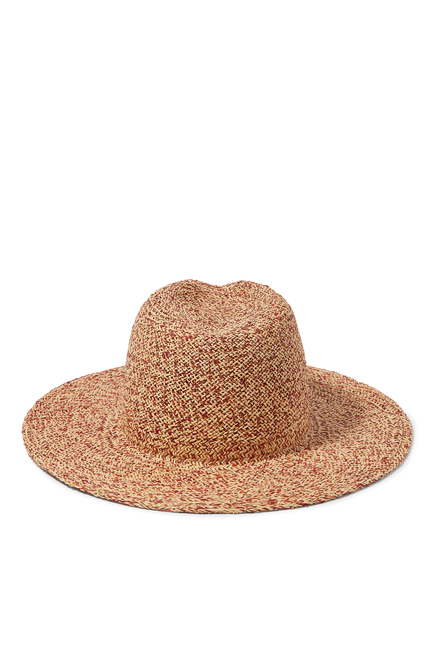 Logo-Appliqué Fedora Hat