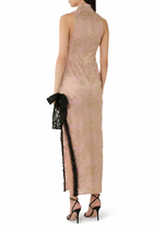 High Neck Lace Dress