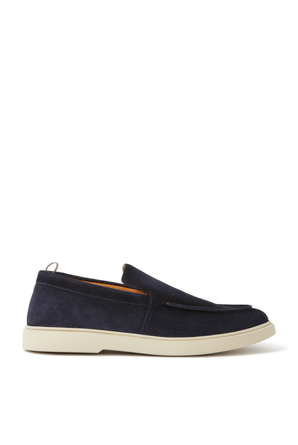 Suede Loafers