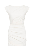 Bateau Tuck Mini Dress