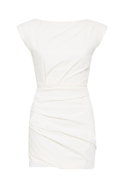 Bateau Tuck Mini Dress
