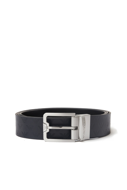 Leather Logo Belt