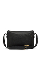 Diamant 3D Goatskin Leather Shoulder Bag