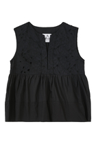 Broderie Sleeveless Top