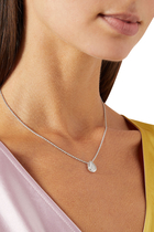 Serpent Bohème S Motif Pendant, Paved with Diamonds