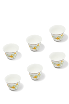 Ghawa Cups Flower Collection, Set of 6