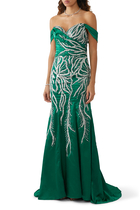 Off-Shoulder Gown