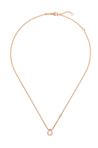 Serpent Boheme Pendant Necklace, 18k Rose Gold, Quartz & Diamond