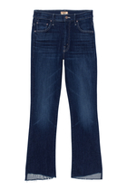 Insider Crop Step Fray Jeans