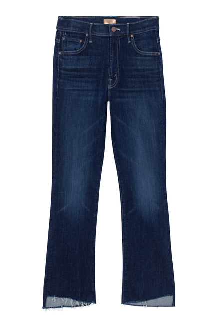 Insider Crop Step Fray Jeans