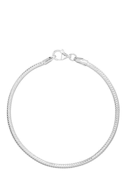 Bali Bracelet, 925 Sterling Silver