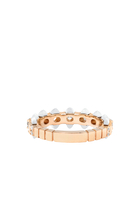 Tip-Top White Agate Diamond Ring