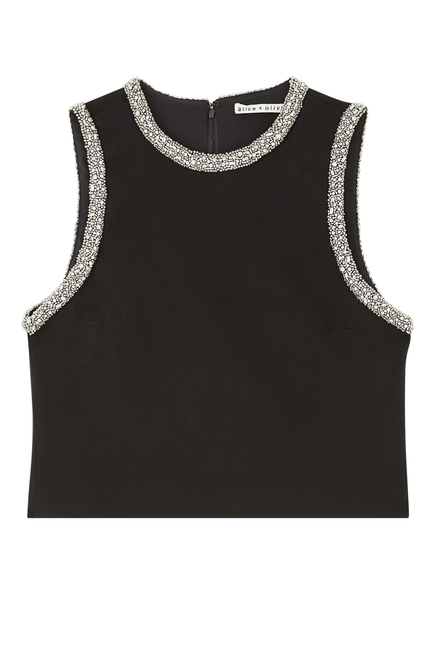 Amal Embellished Tank Top