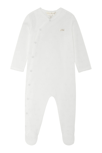 Kids Pointelle Sleepsuit