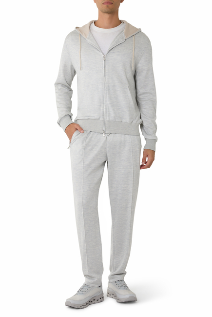 Silk and Cotton Joggers
