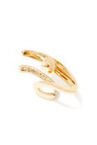 Nano Magnetique Earring, 14k Yellow Gold & Diamonds