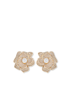 Crystal Flower Earrings