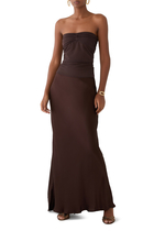 Dua Strapless Dress