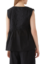  Broderie Sleeveless Top