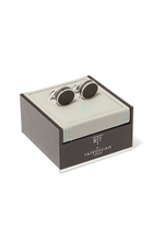 Carbon-Fibre Tablet Cufflinks