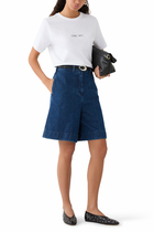 Denim Bermudas