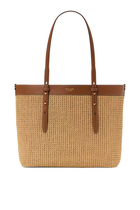 Do It All Straw Large Tote
