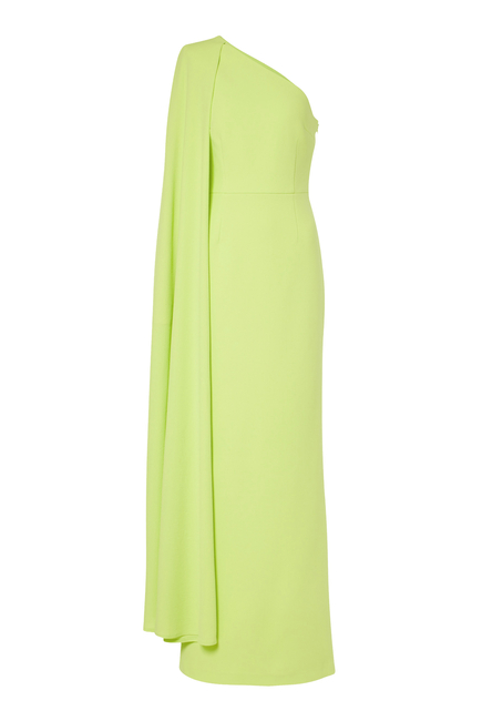 Aria One-Shoulder Gown