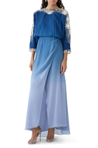 Crystal Ombre Kaftan Dress