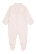 Kids Angel Wing™ Pointelle Sleepsuit