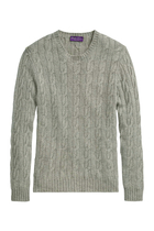 Cable-Knit Cashmere Sweater