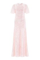 Valentina Round Neck Gown