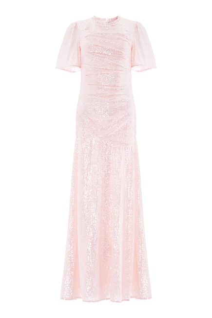 Valentina Round Neck Gown
