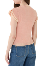 Short-Sleeve Knit Top