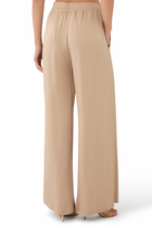 Amelia Viscose Satin Trousers