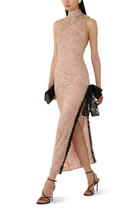 High Neck Lace Dress