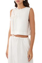 Kyoto Tie-Front Top