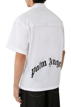Curved-Logo Classic Shirt