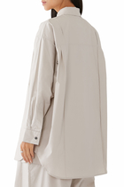 Oversize Pintuck Shirt