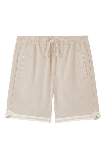 Linen Bermuda Shorts