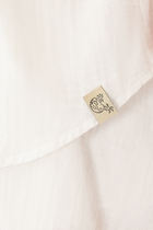 Sleeveless Shirt with Waist Loops and Mini Skirt