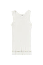  Cotton High Gauge Rib Knit Tank Top