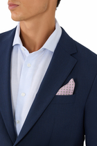Geometric Silk Pocket Square Handkerchief