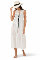 Gillian Sleeveless Dress Coverup