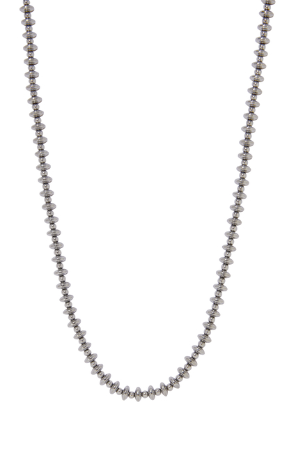 Hematite Roundel Necklace