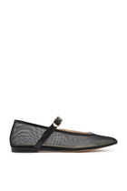 Mary Jane Ballerina Mesh Sandals