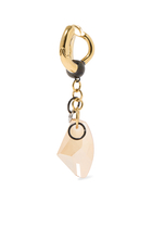 Dione Two-Tone Crystal Chandelier Drop Earrings